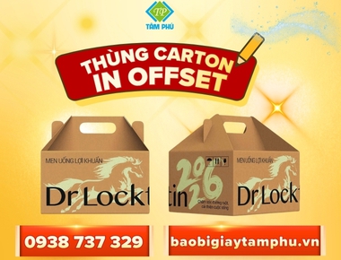 Thiết kế thùng carton in offset đẹp: 8 tiêu chí giúp nâng cao giá trị thương hiệu