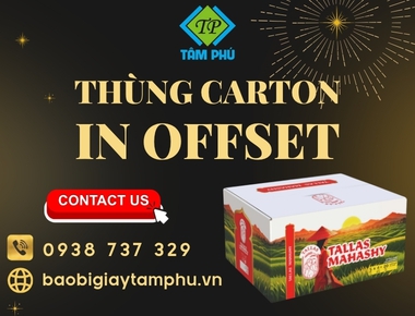 Báo giá thùng carton in offset mới nhất: Các yếu tố ảnh hưởng đến chi phí