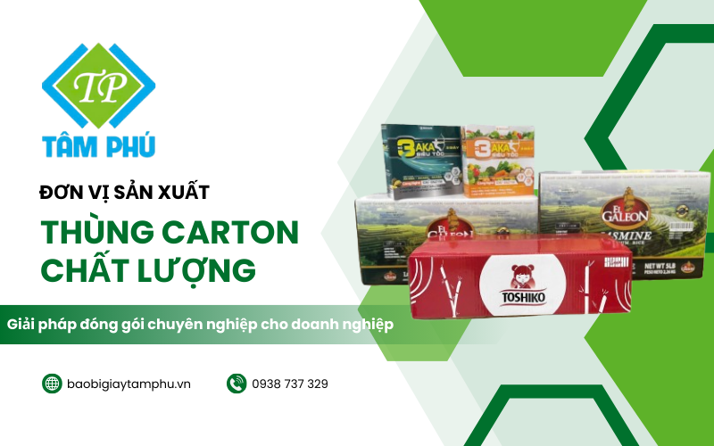 thùng carton in offset 